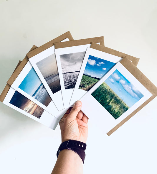 Horizons Polaroid - 6 pack of Cards