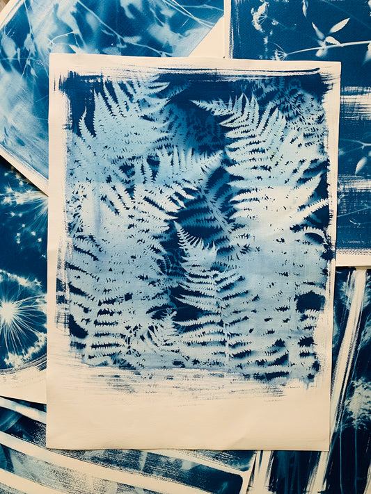 Ferns (22x30") Original Print - SALE