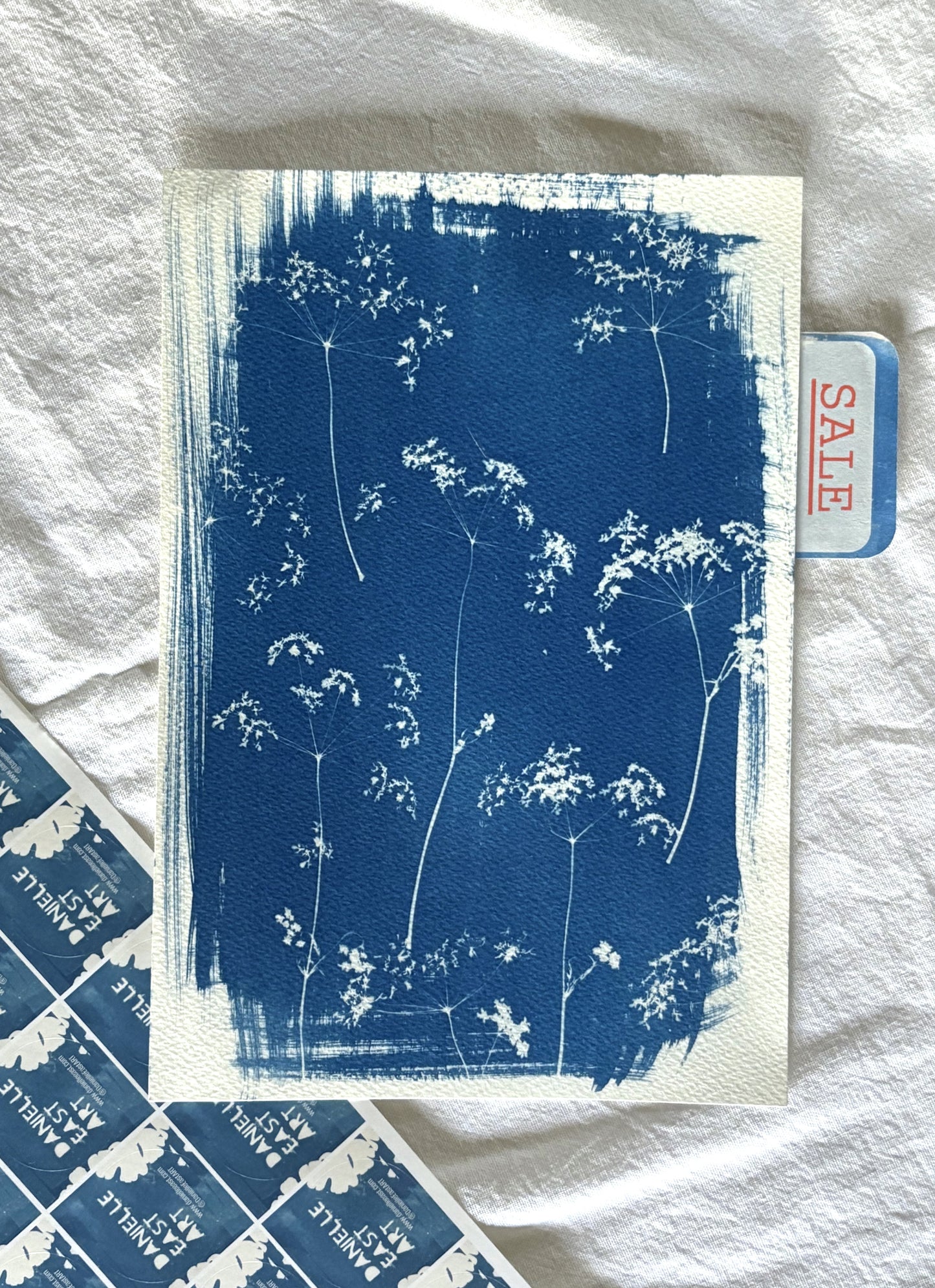 Cow Parsley Parsley Stems 28x19cm (approx) Original Print SALE