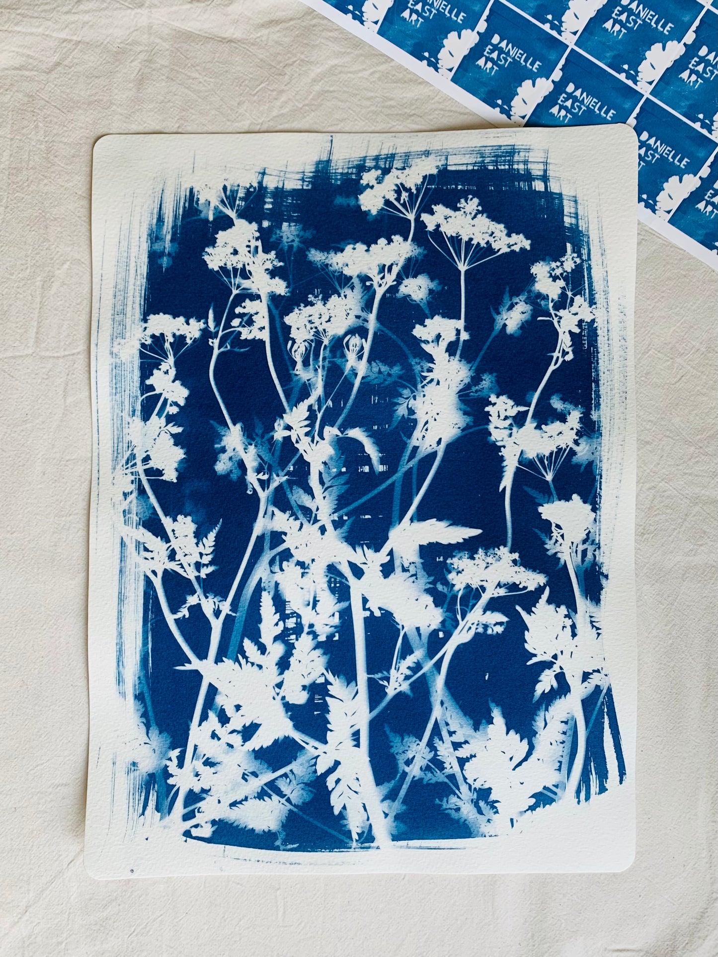 Cow Parsley Layers 38x28cm - Original Print