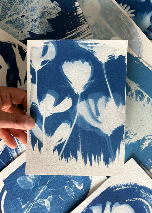 Cosmos Group Experiment 14x19cm - Original Print  - SALE