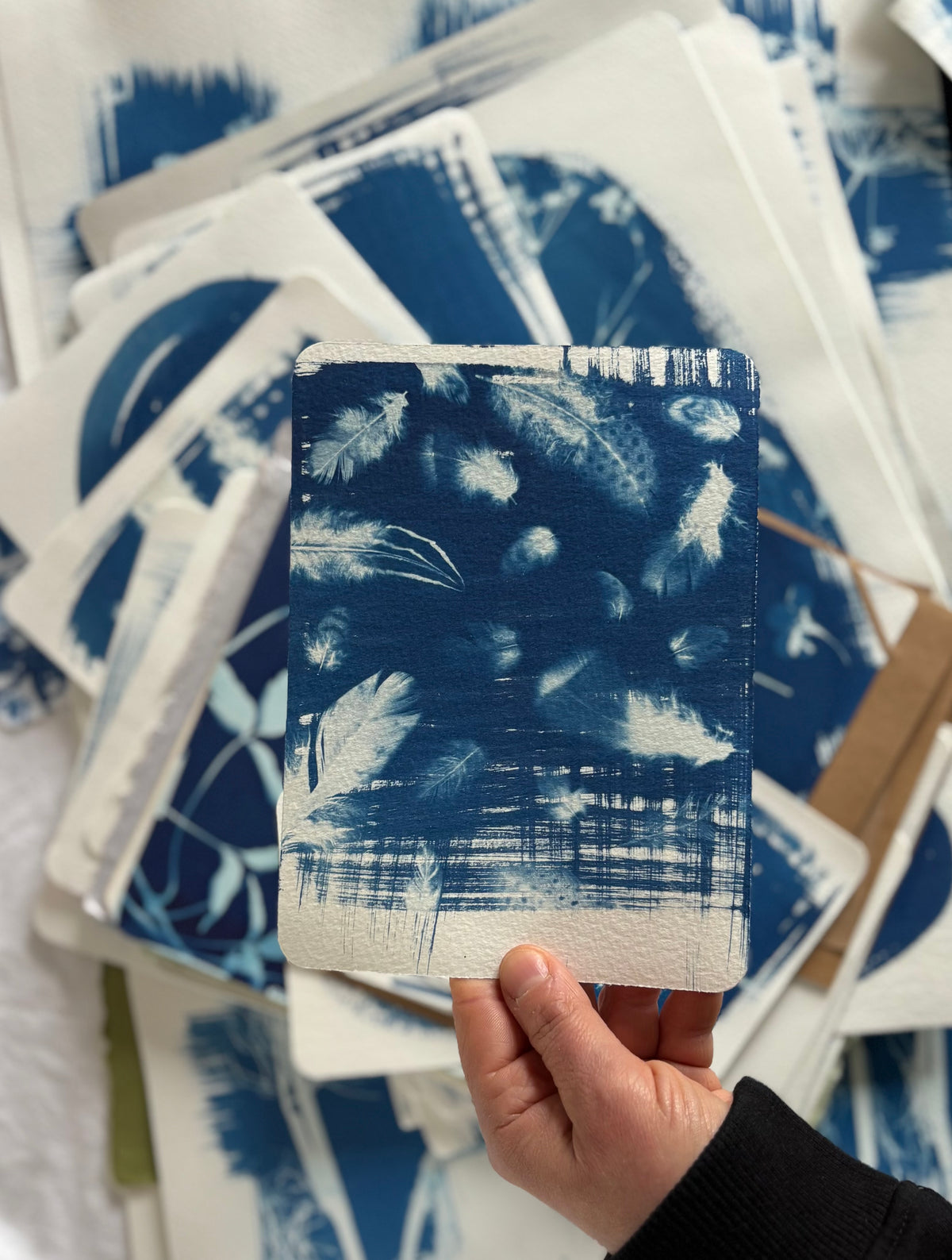 Feathers 14x19cm - Original Print  - SALE