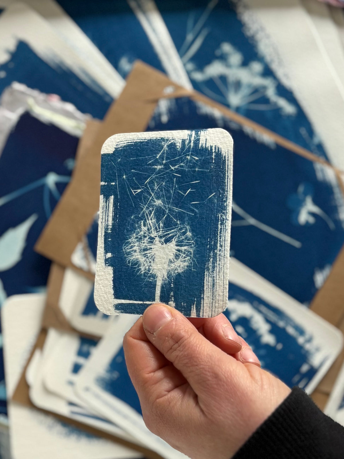 Dandelion 7x10cm - Original Print  - SALE
