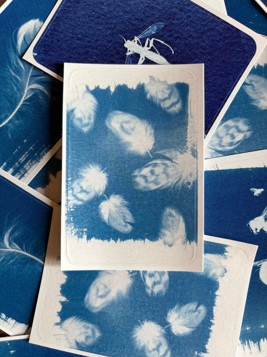 Mini Feathers - Rectangle Sticker