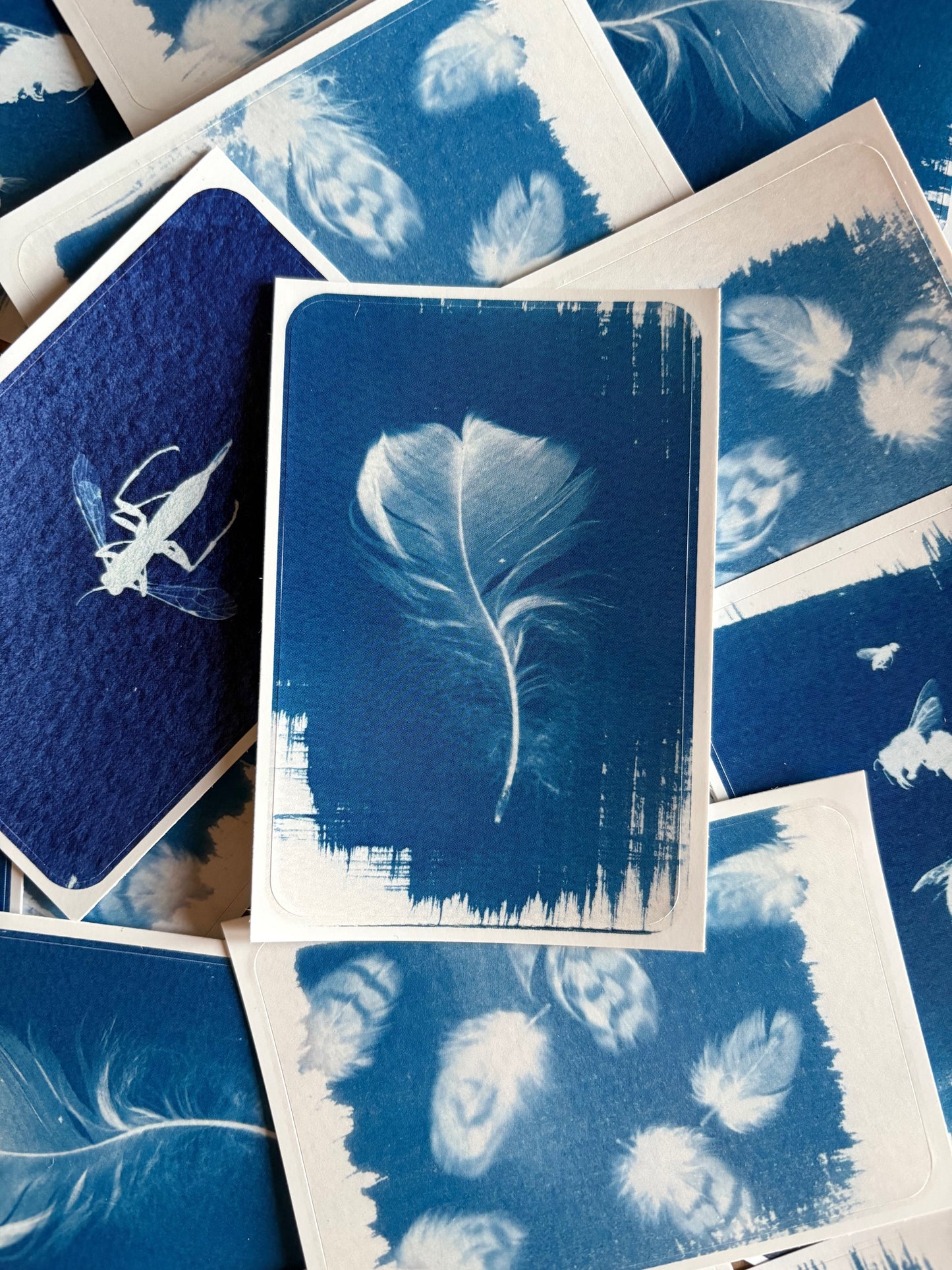 Goose Feather - Rectangle Sticker
