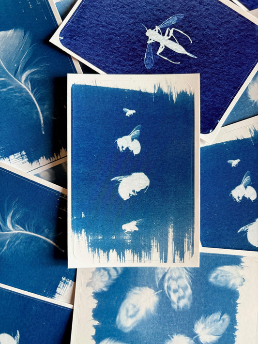 Three Bugs - Rectangle Sticker