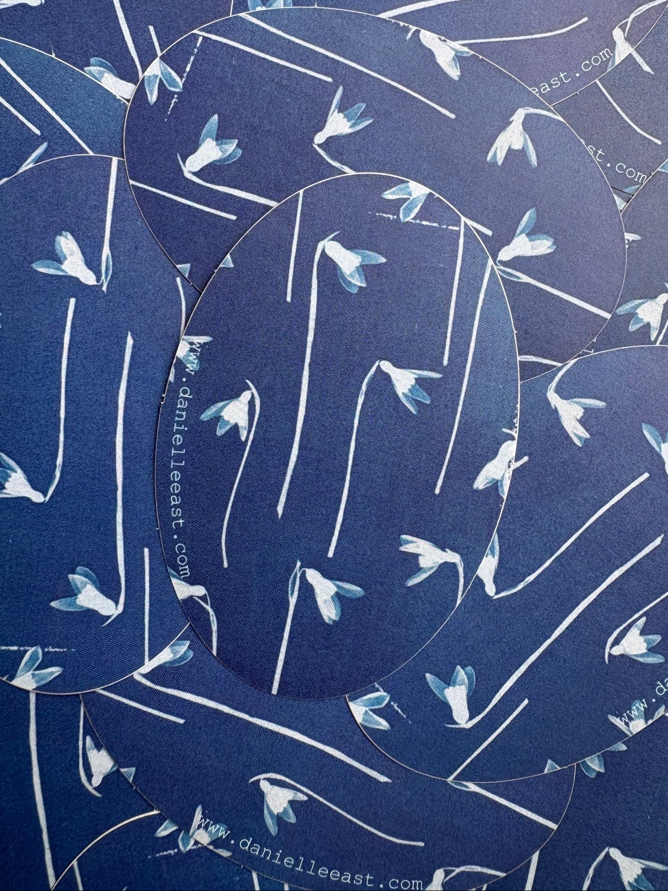 All the Drops - Oval Sticker