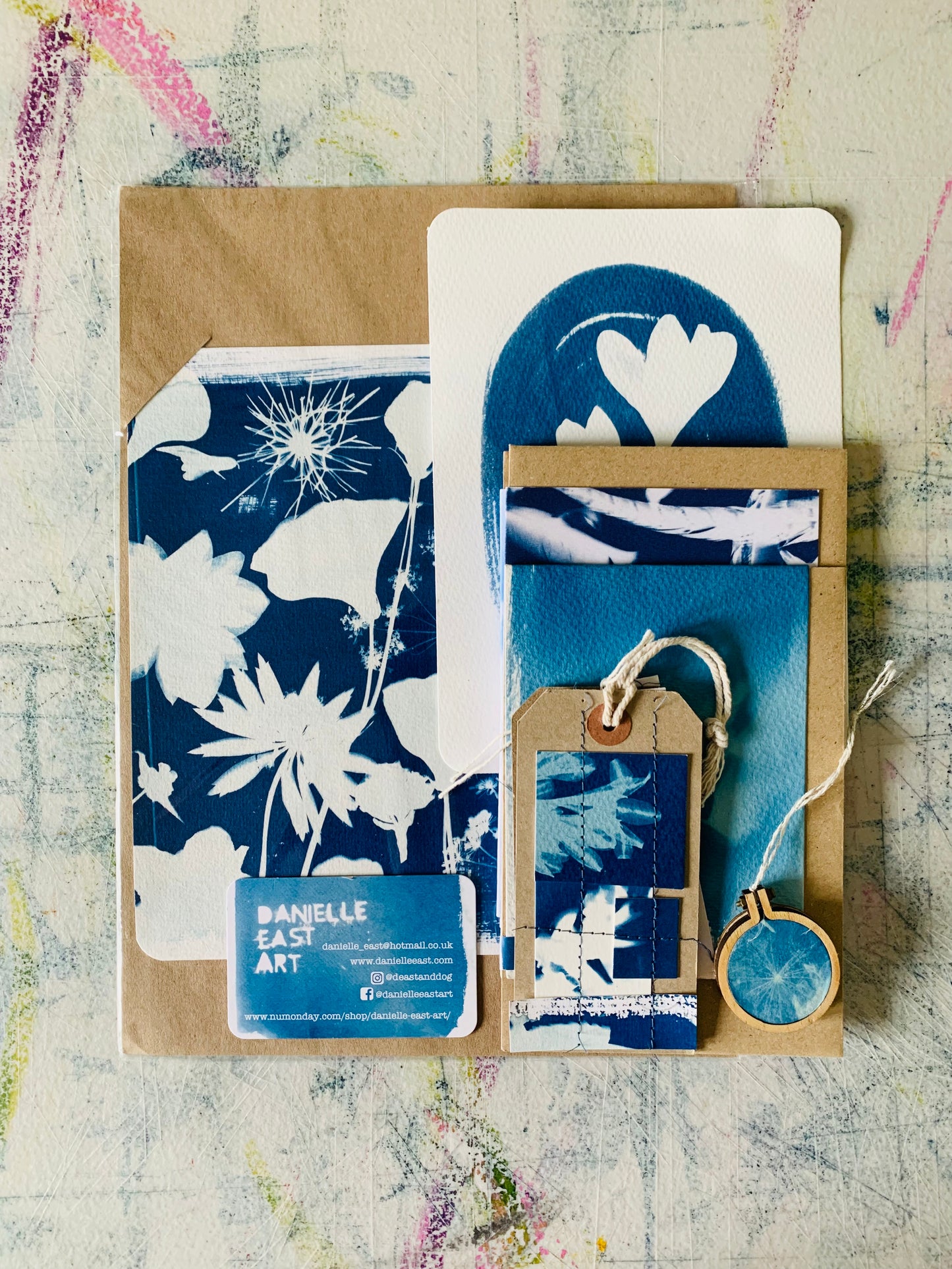 Cyanotype Lucky Dip Bags