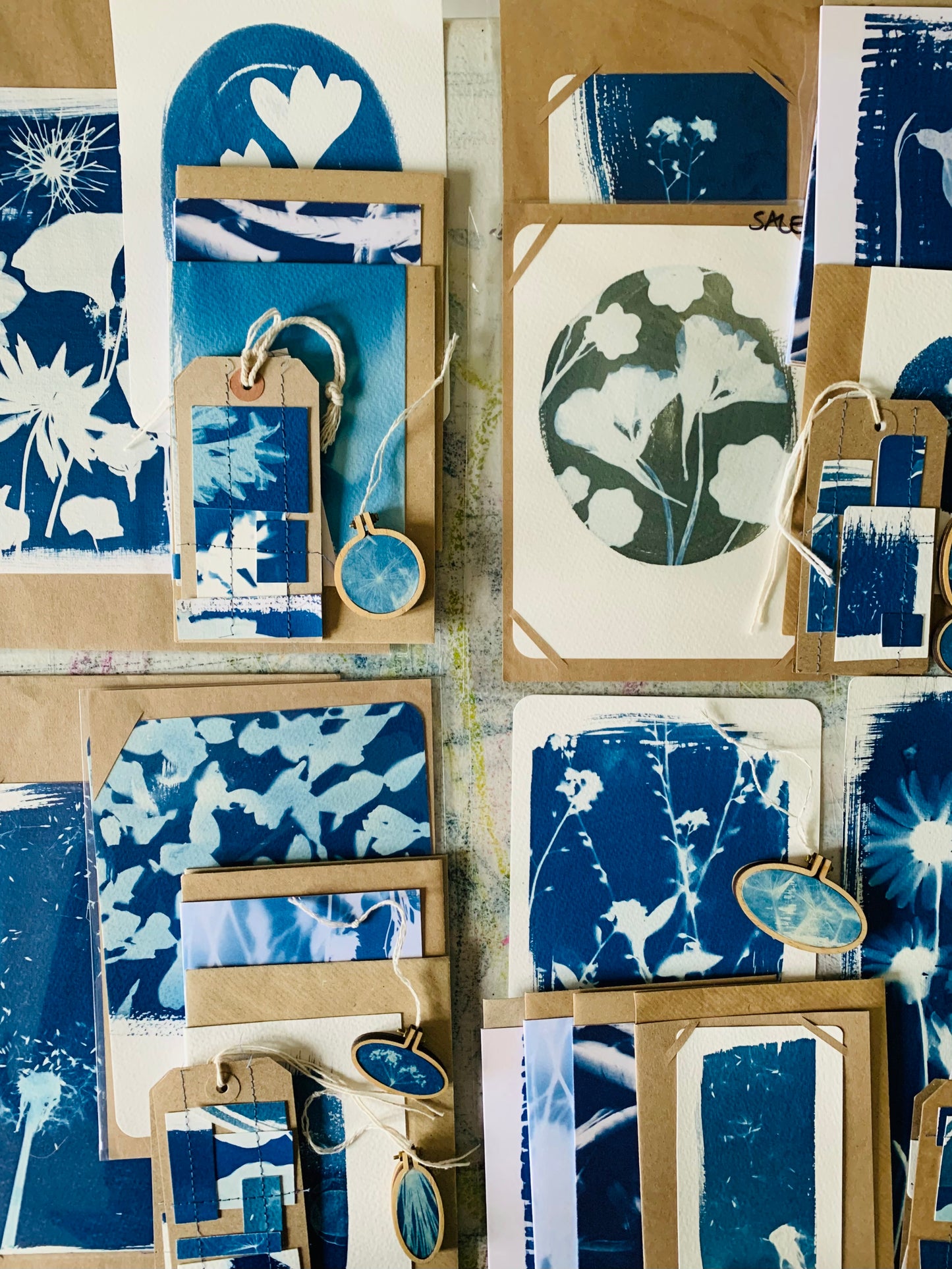 Cyanotype Lucky Dip Bags