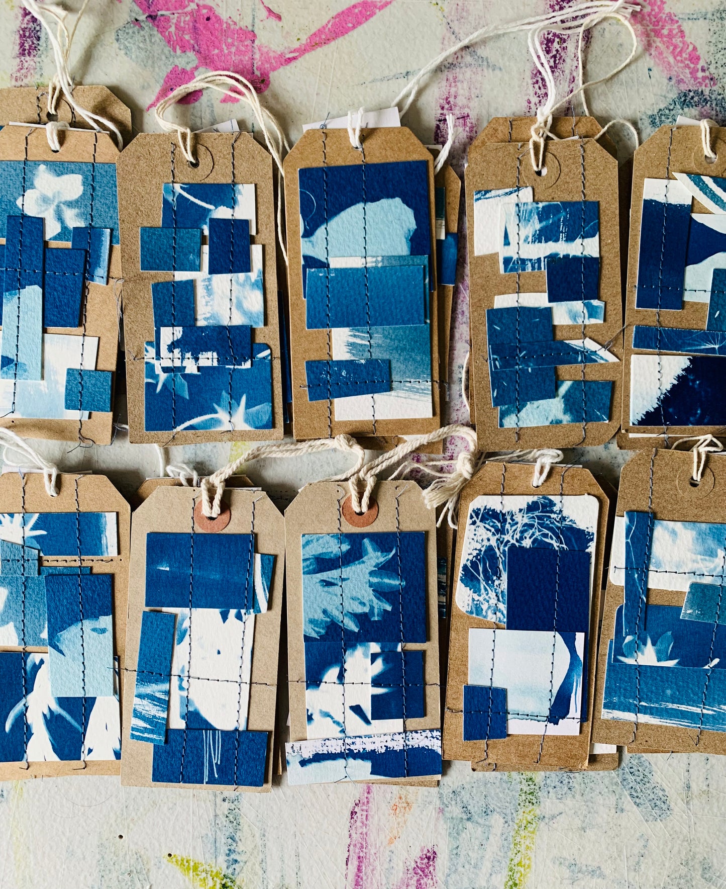 Cyanotype Lucky Dip Bags