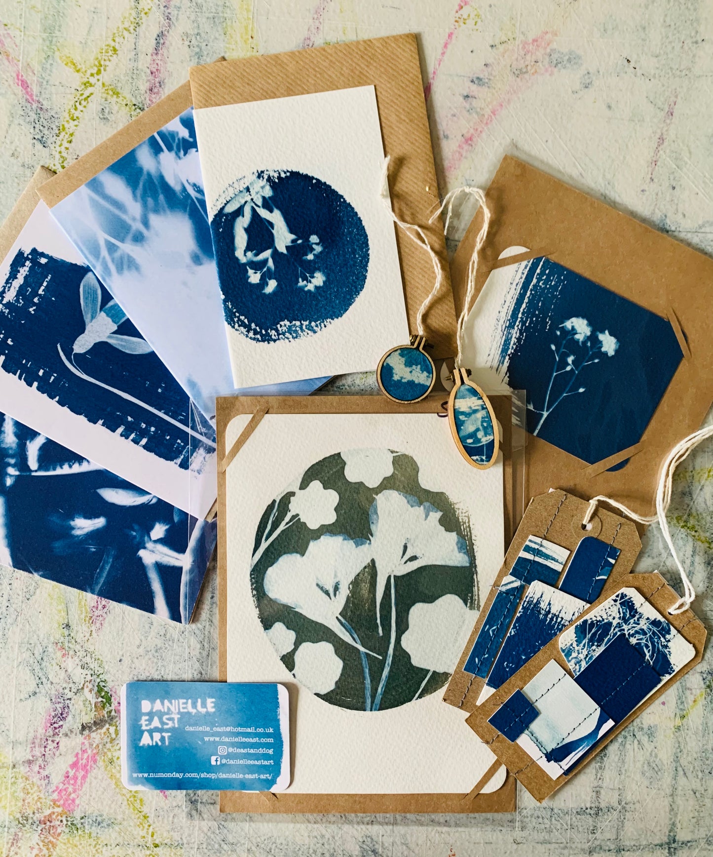 Cyanotype Lucky Dip Bags