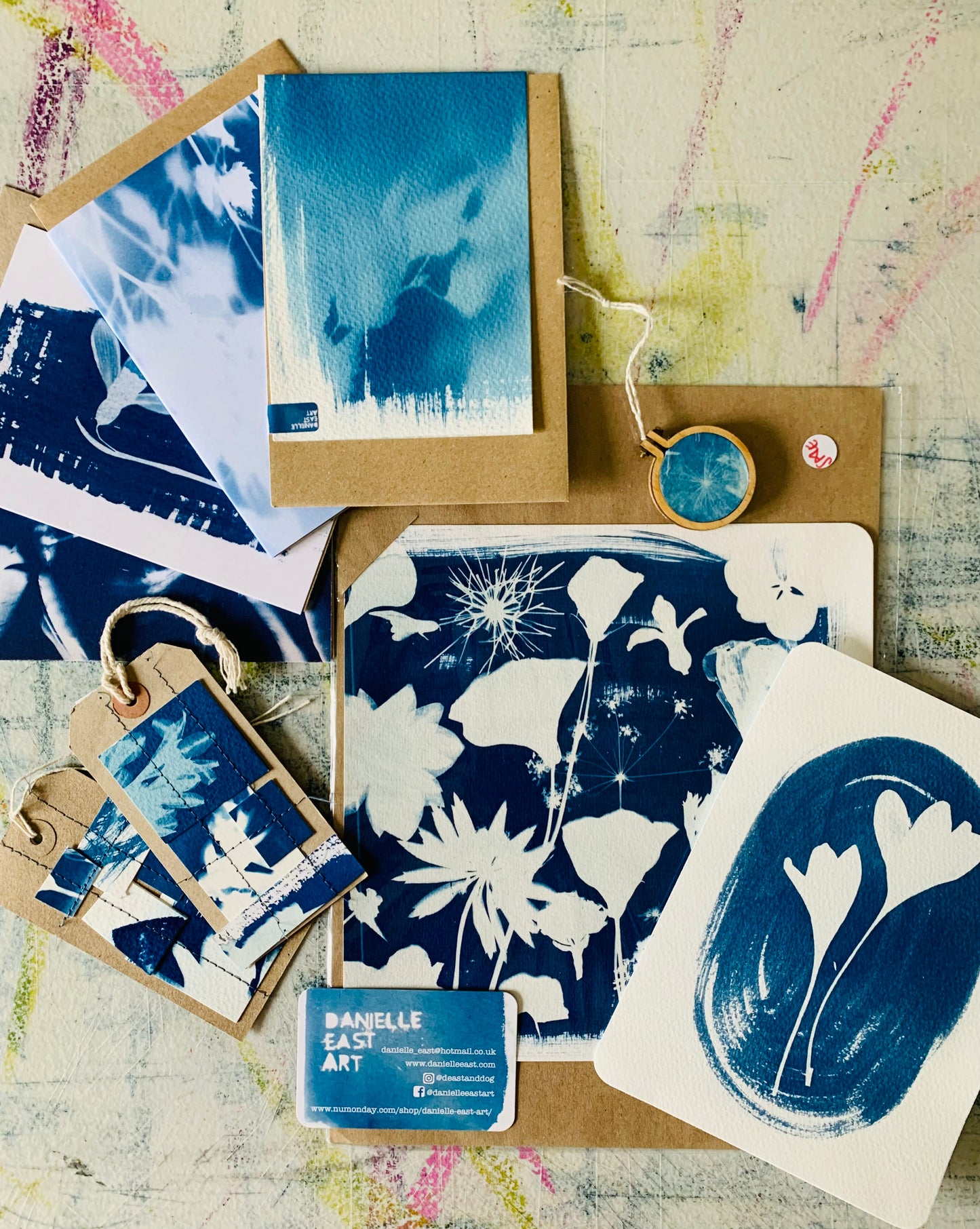 Cyanotype Lucky Dip Bags