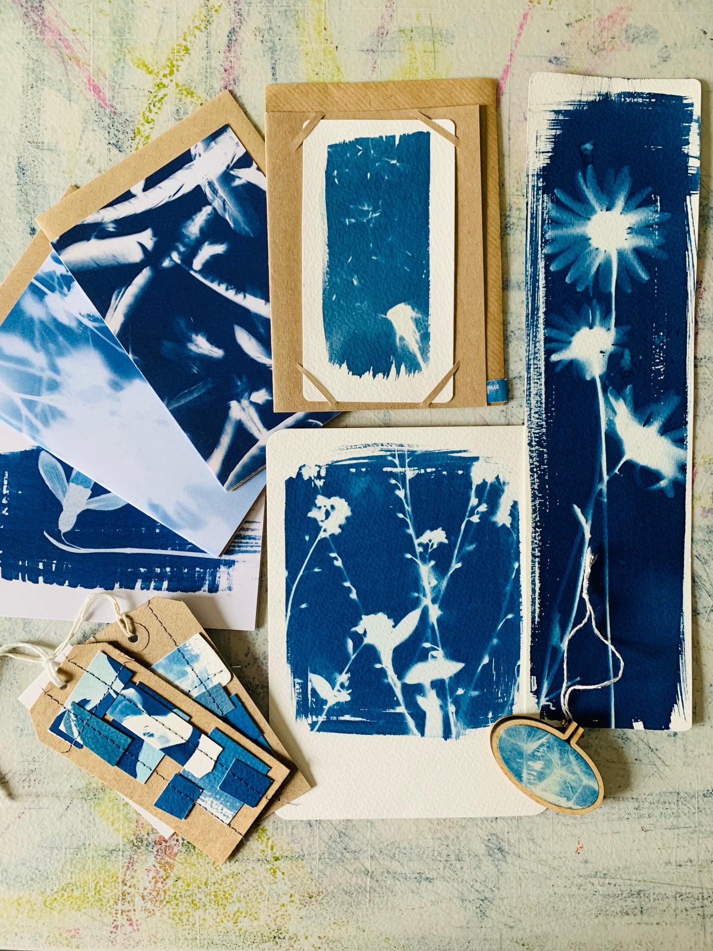 Cyanotype Lucky Dip Bags