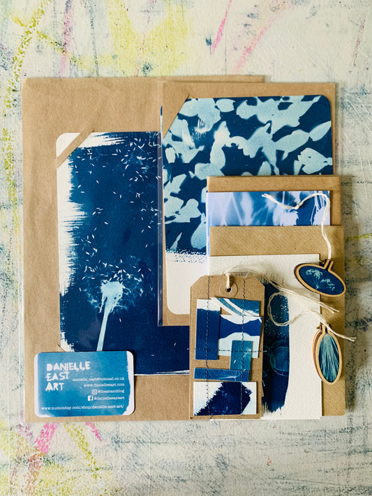 Cyanotype Lucky Dip Bags