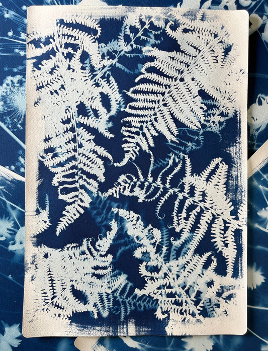 Ferns (15x22") Original Print