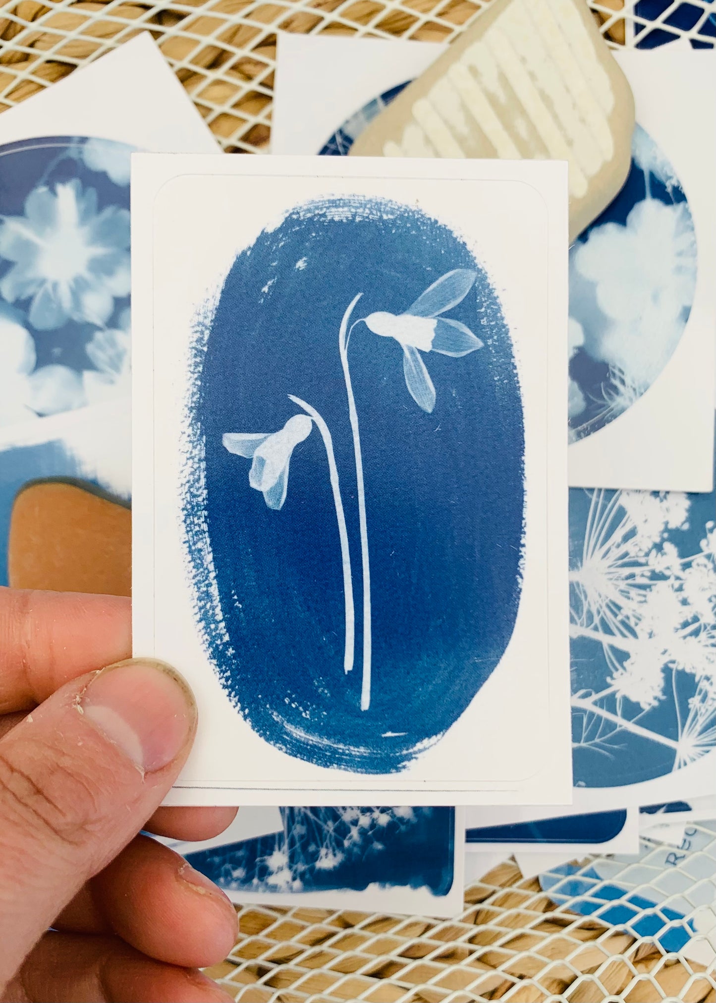 Snow Drop - Rectangle Sticker