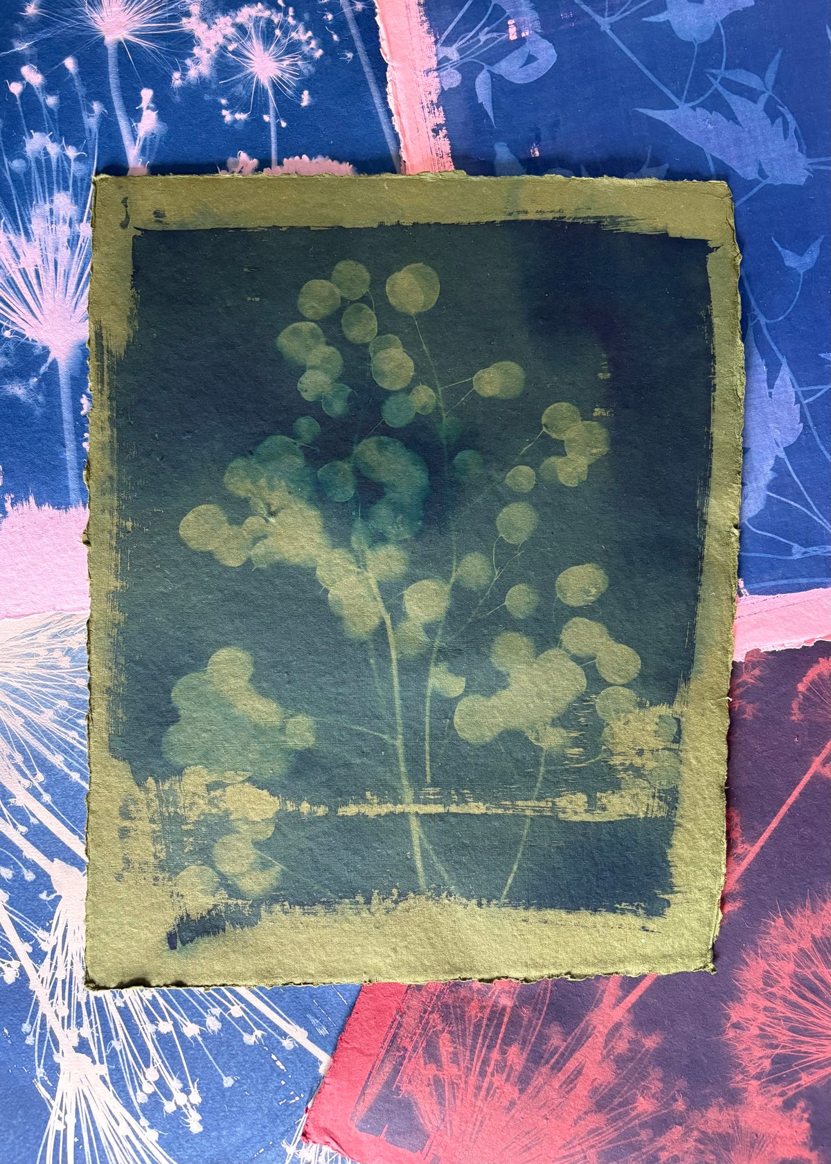 Green Honesty (40x52cm) Original Print - SALE