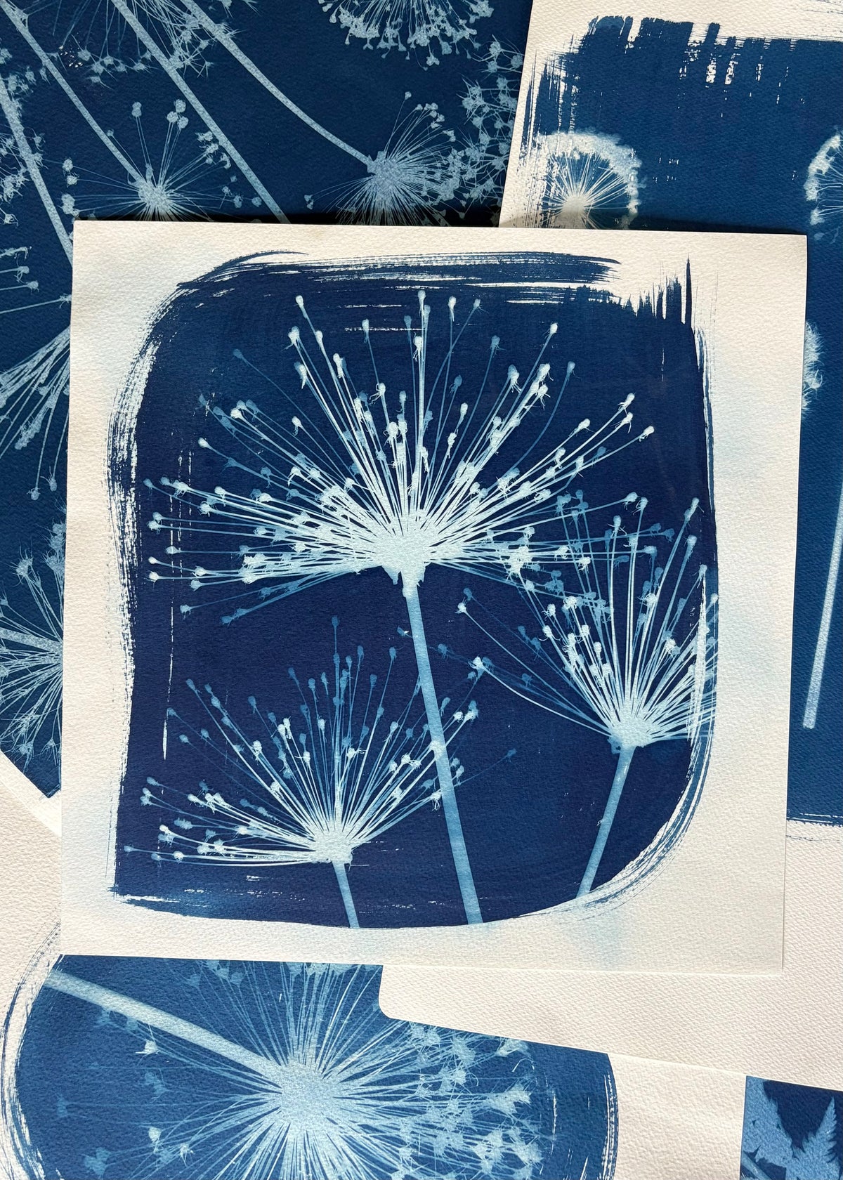 Square Spiders (15x15") Original Print - SALE