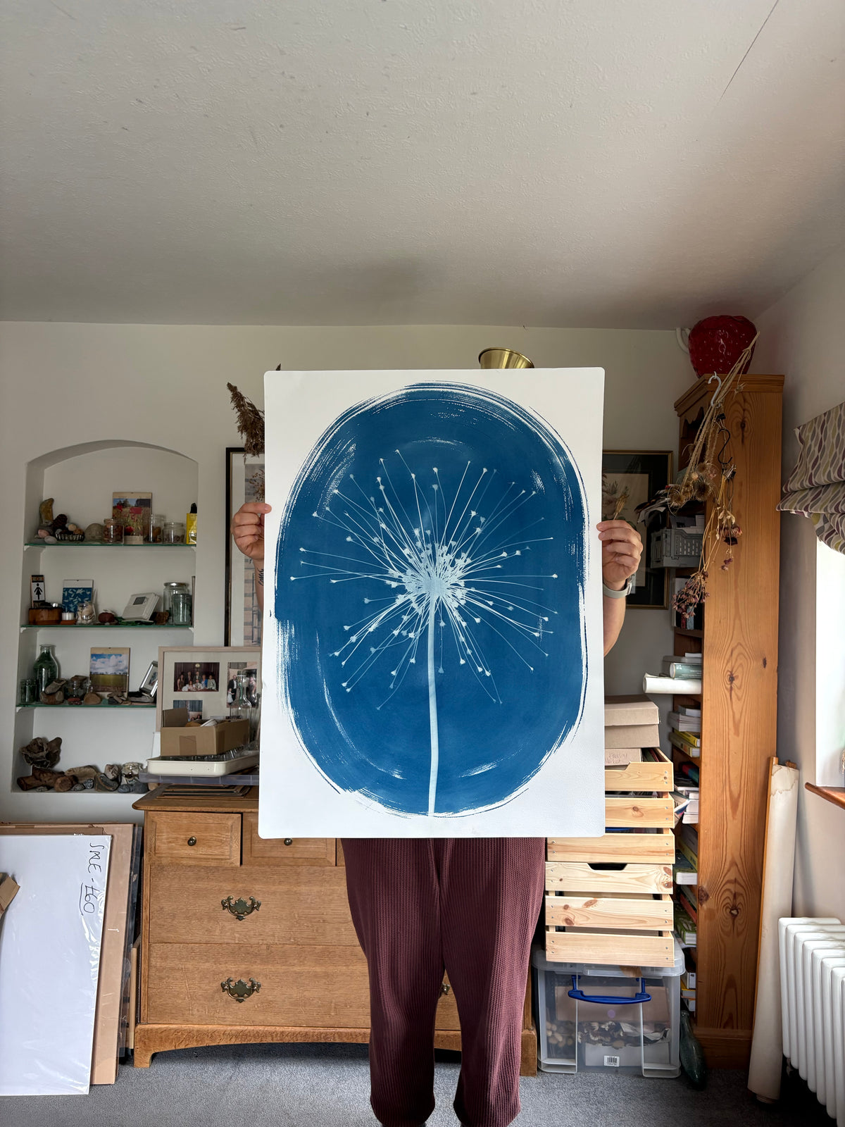 Schurbertii Oval (22x30") Original Print - SALE