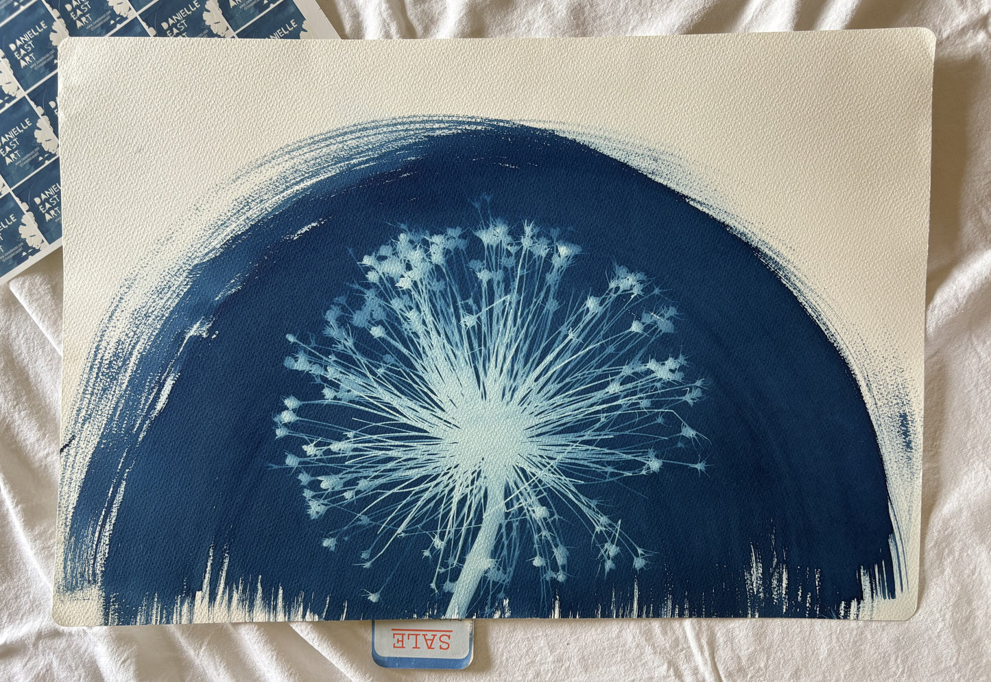 Allium Half Moon (15x22") Original Print - SALE