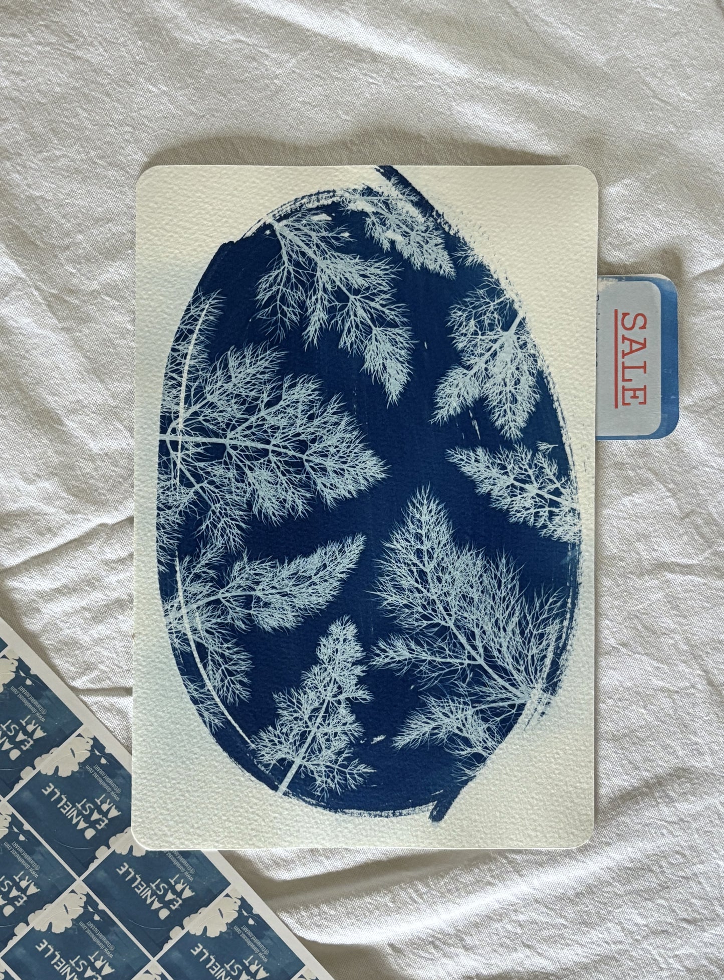 Fennel Leaves 28x19cm (approx) Original Print SALE