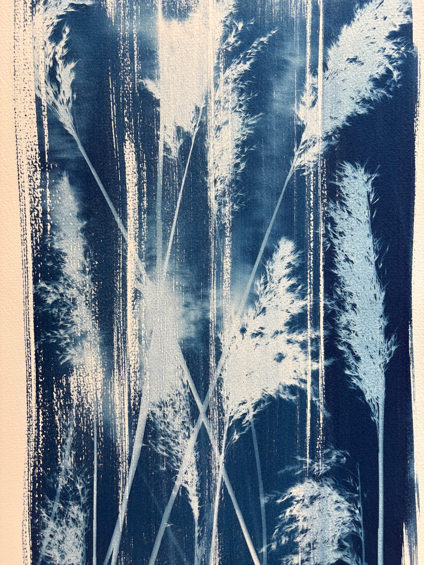 Reed Stripes (15x22") Original Print - SALE